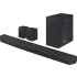 Black Samsung HW-Q995B Soundbar + Subwoofer + Rear Speakers.2