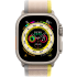 Amarilla/Beis Apple Watch Ultra GPS + Celular, correa de titanio, 49 mm.2