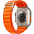 Naranja Apple Watch Ultra GPS + Celular, correa de titanio, 49 mm.3