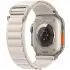 Blanco estrella Apple Watch Ultra GPS + Celular, correa de titanio, 49 mm.3