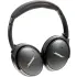 Black Bose Quietcomfort 45 Noise-cancelling Over-ear Bluetooth headphones.4