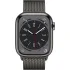 Grijs Apple Watch Series 8 GPS + Cellular, roestvrijstalen kast, 41 mm.2
