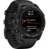 Black Garmin Fenix ​​7 Pro SOLAR smartwatch, Roestvrij Staal Behuizing, 47 mm.3