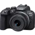 Black Canon EOS R10 Systeemcamera, met lens RF-S 18-45mm f/4.5-6.3 IS STM.1