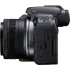 Schwarz Canon EOS R10 Systemkamera, mit Objektiv RF-S 18-45mm f/4.5-6.3 IS STM.4