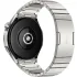 Salie grijs Huawei GT4 smartwatch, roestvrijstalen kast, 46 mm.4