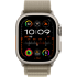 Olijf Apple Watch Ultra 2 GPS + Cellular, titanium behuizing, 49mm.2