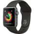 Spacegrau Apple Watch Serie 3 GPS, 42-mm-Aluminiumgehäuse, Sportarmband.1