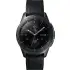 Black Samsung Galaxy Watch 4G, 42mm Stainless steel case, Silicone band.1