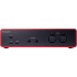 Red / Black Focusrite Scarlett 2i2 (4th Gen) Audio Interface.2