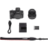 Black Canon EOS R100 Camera Kit with RF-S 18-45mm f/4.5-6.3 IS STM Lens.6