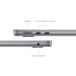 Weltraum grau MacBook Air 13" - Apple M3 Chip 8GB Memory 256GB SSD - Integrated 8-core GPU.5