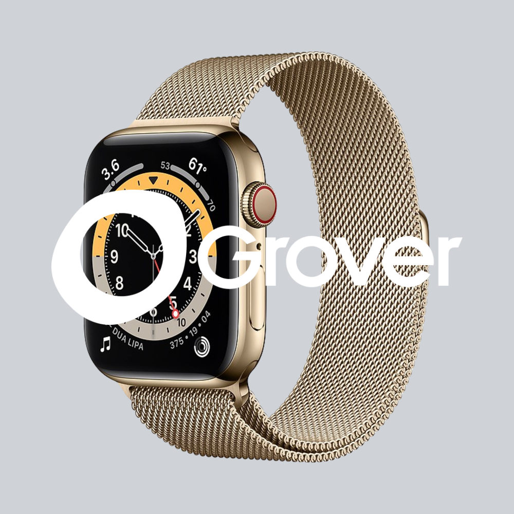 Rent Apple Watch Series 6 GPS + Cellular , Stainless steel Rent Apple Watch Series 6 GPS + Cellular , Stainless steel