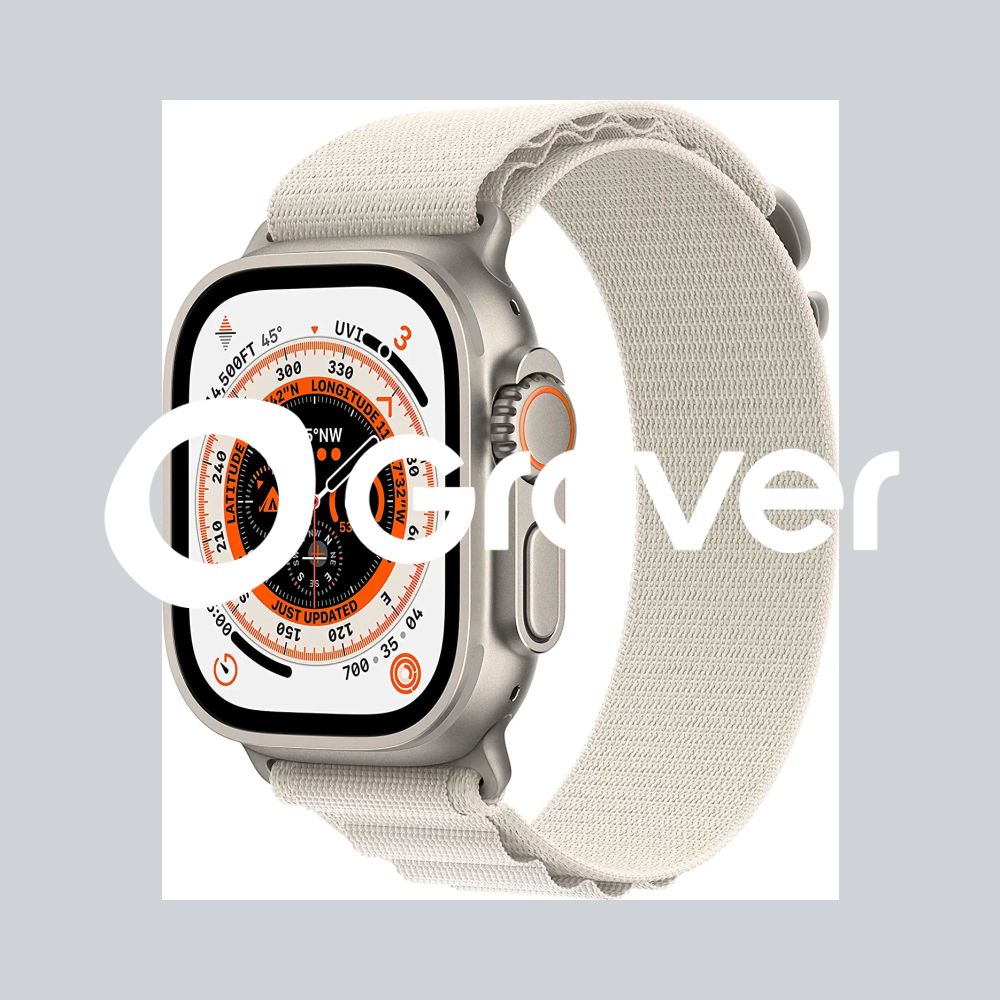 Rent Apple Watch Ultra GPS + Cellular, Silver Titanium Case and