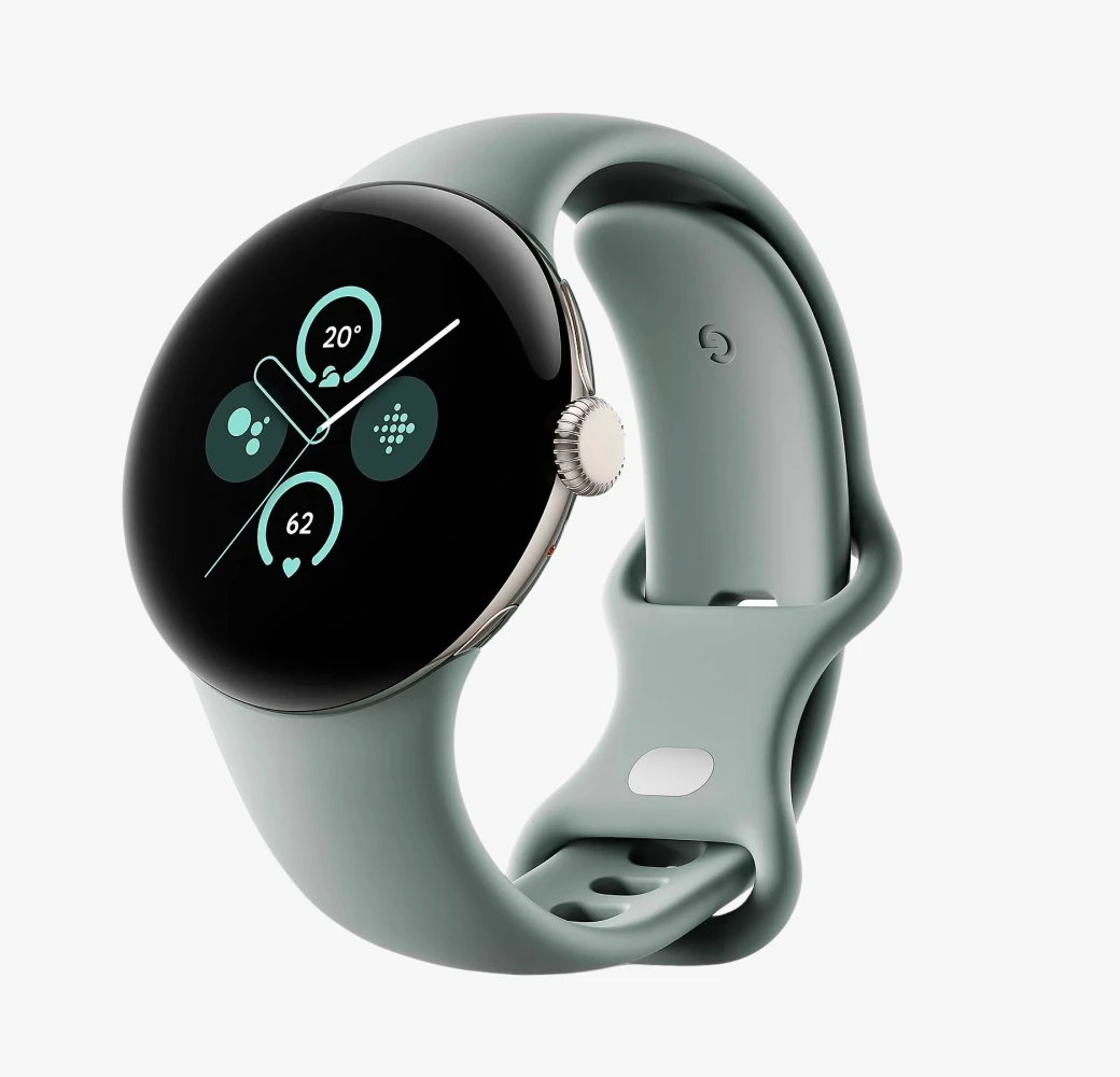 Google Pixel 2 Wi-Fi Smartwatch, Aluminiumgehäuse, 41 mm