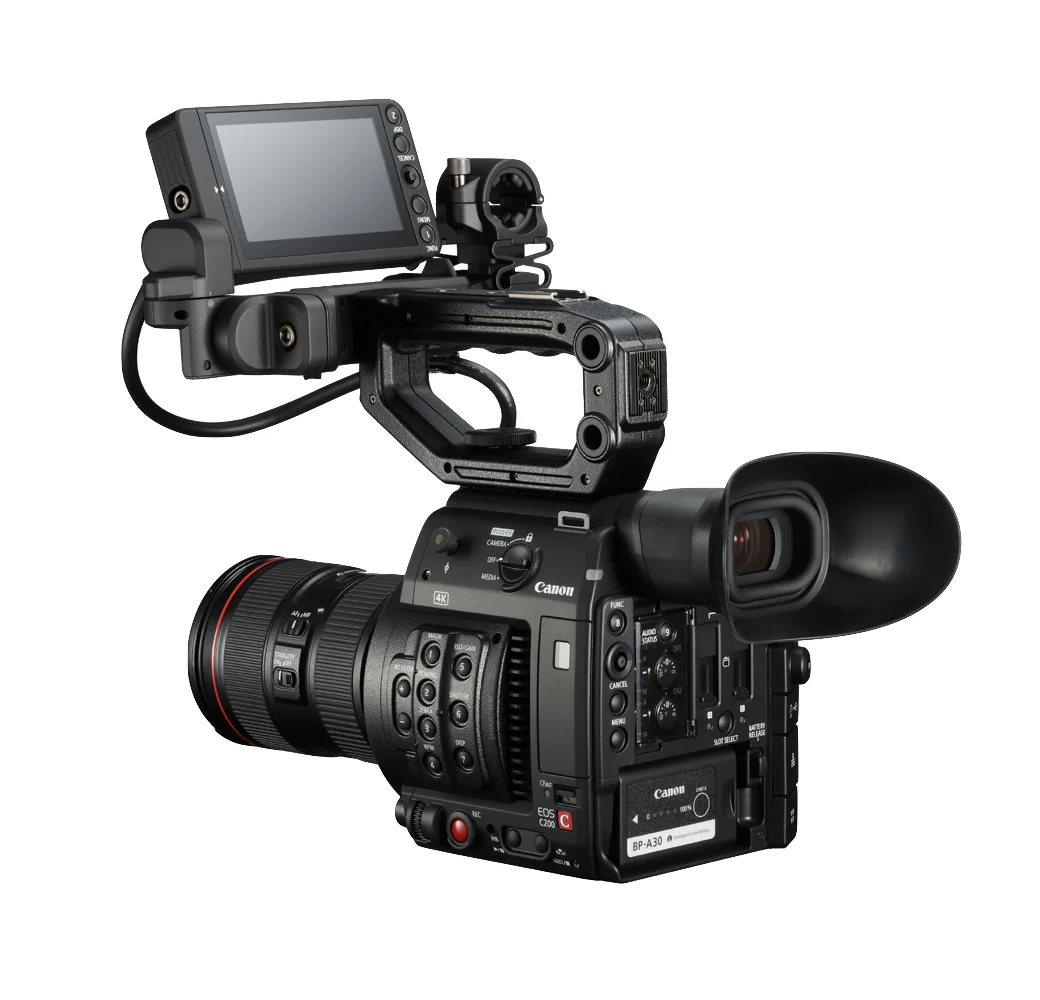 Black Canon EOS C200 Kit (24-105mm Lens).2