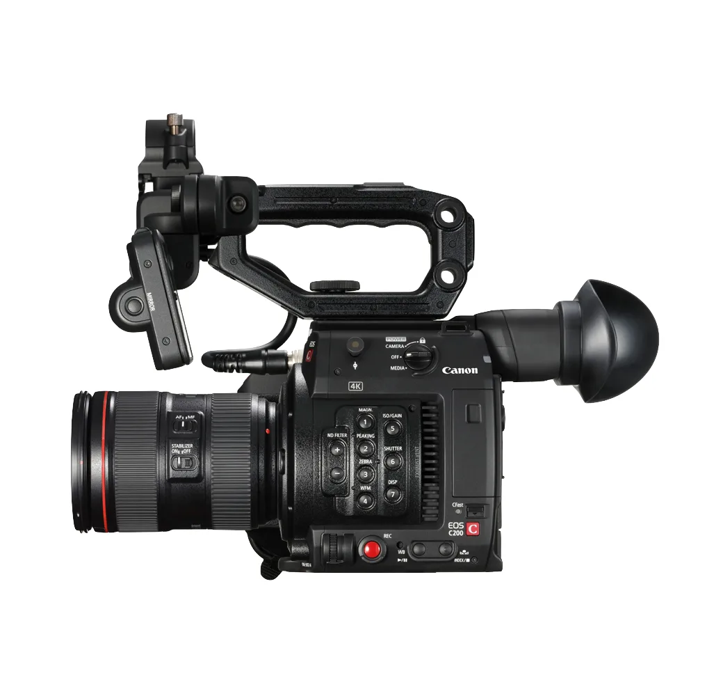 Negro Canon EOS C200 Kit (24-105mm Lens).3