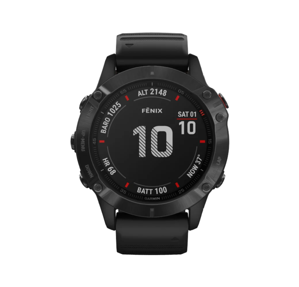 Black Garmin Fenix 6 Pro GPS Sports watch, 47mm.1