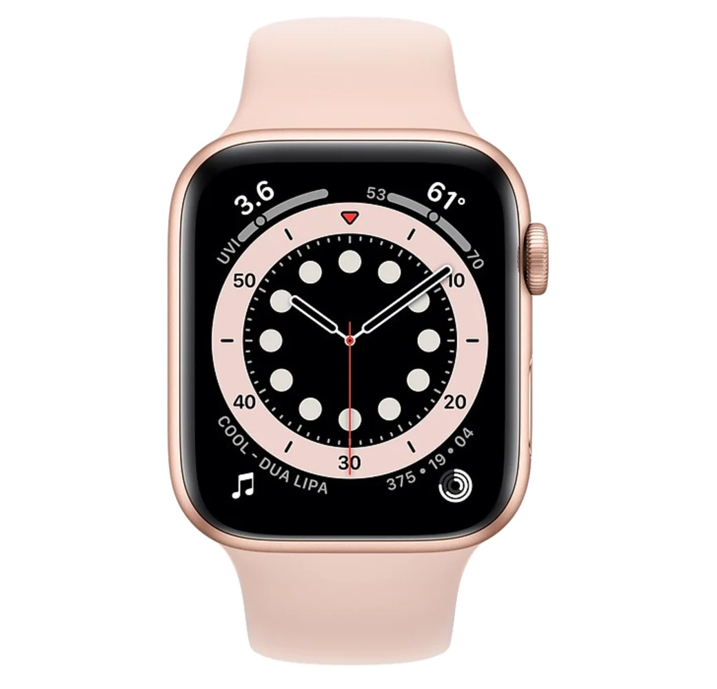 Rent Apple Watch Series 6 GPS, 40mm Aluminium case, Sport band