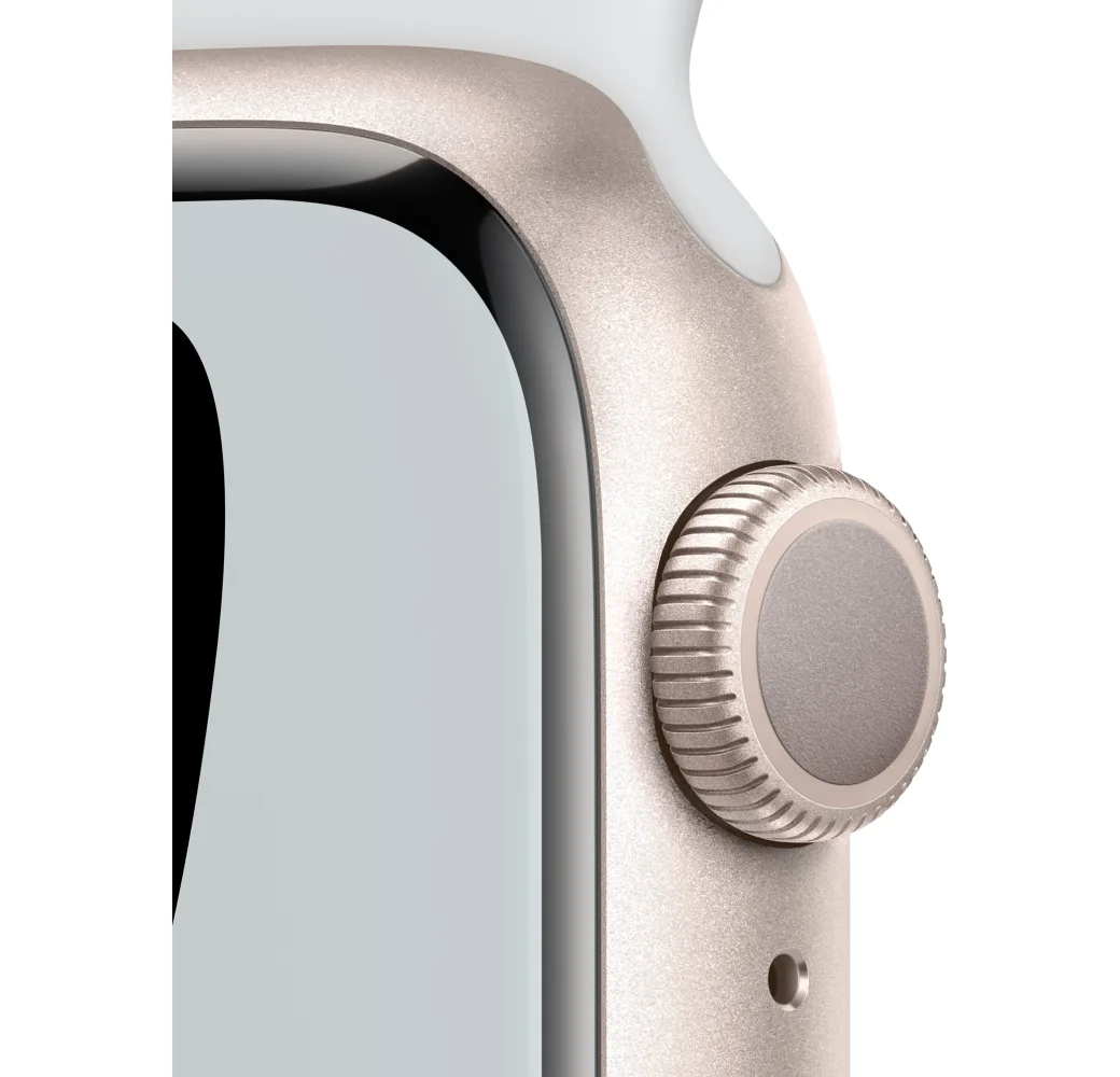 Starlight Apple Watch Nike Series 7 GPS, 41mm, Aluminium Case and Nike Sport Band.3