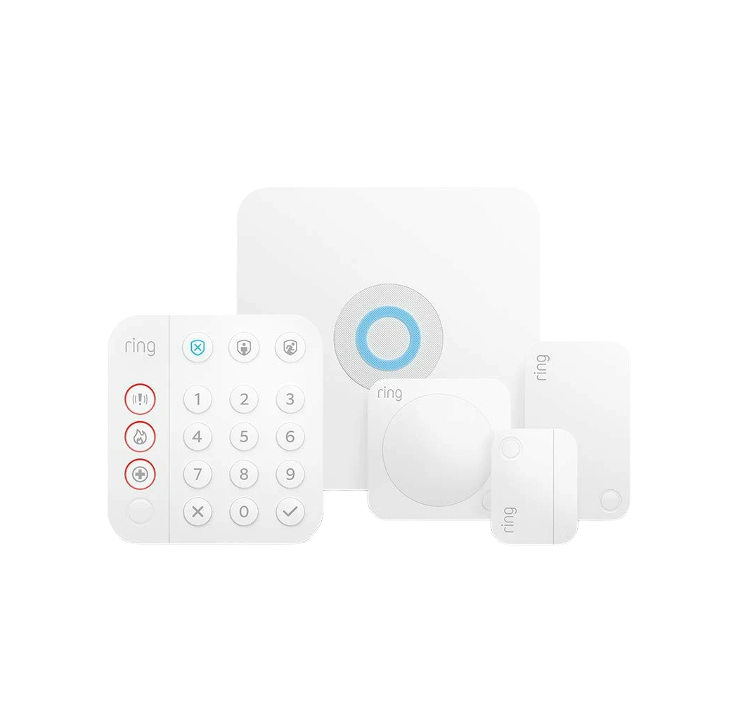 Rent Ring Alarm 5Piece Security Kit (2nd Gen) from €9.90 per month