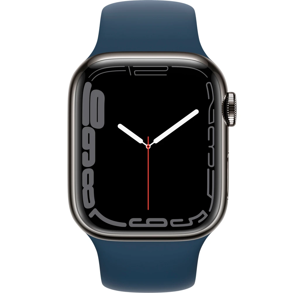 Rent Apple Watch Series 7 GPS + Cellular, Stainless Steel Case and Sport  Band, 41mm from $32.90 per month