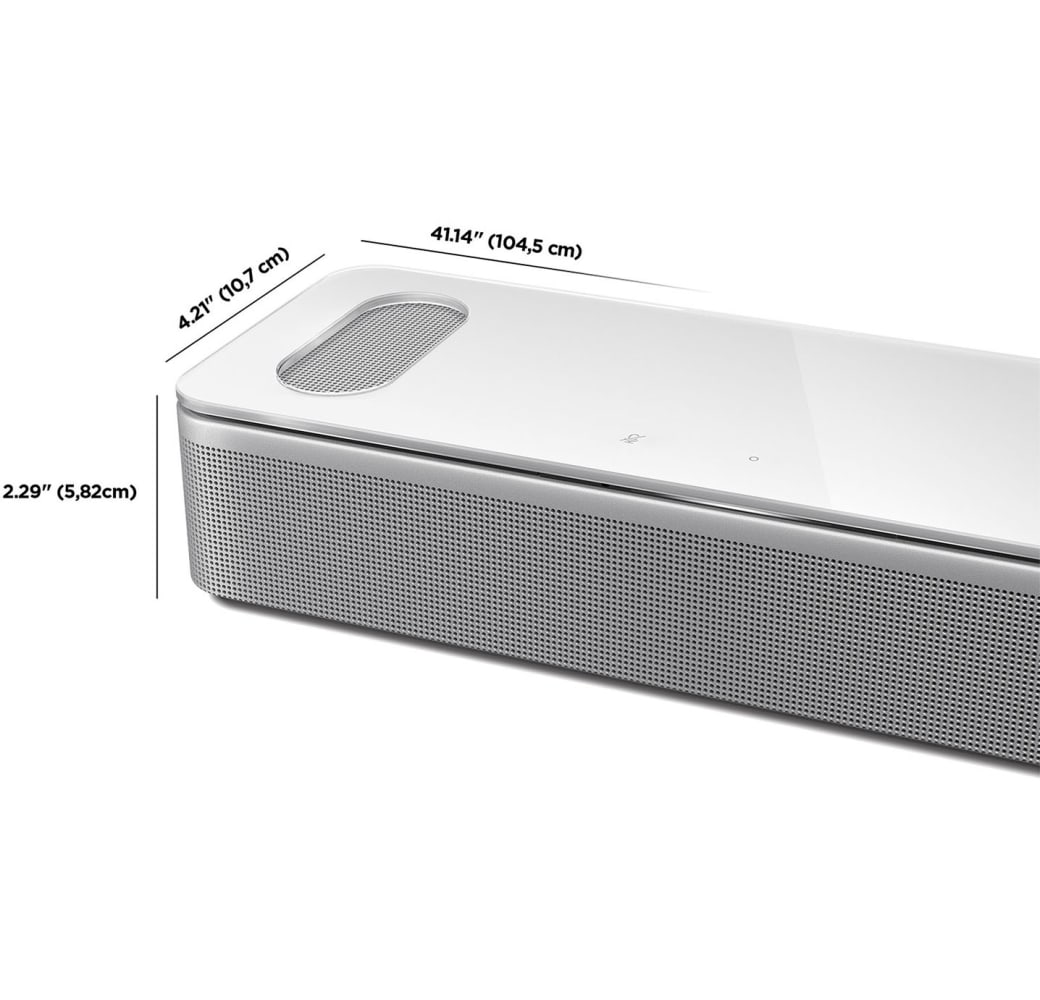 White Bose 900 Smart Soundbar.2