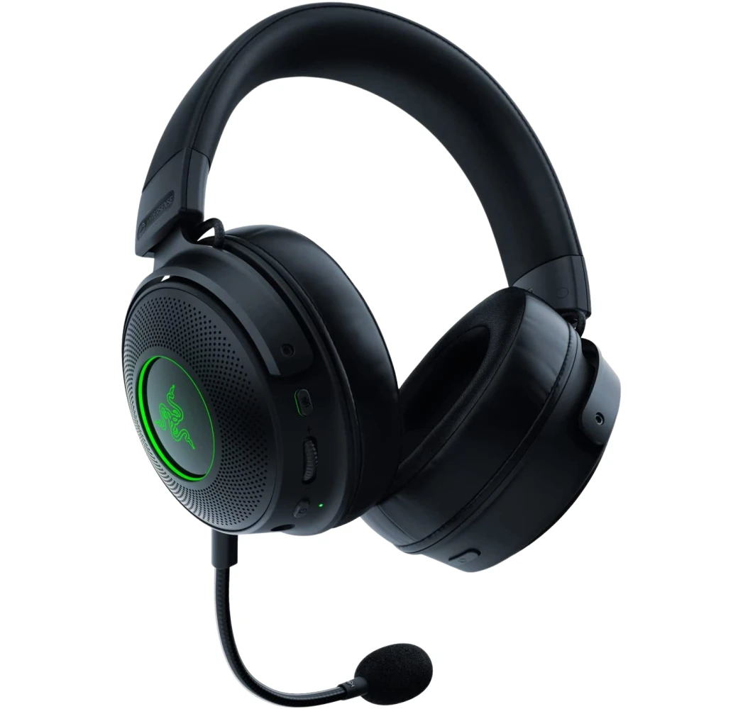 Black Razer Kraken V3 Pro Over-ear Gaming Headphones.3