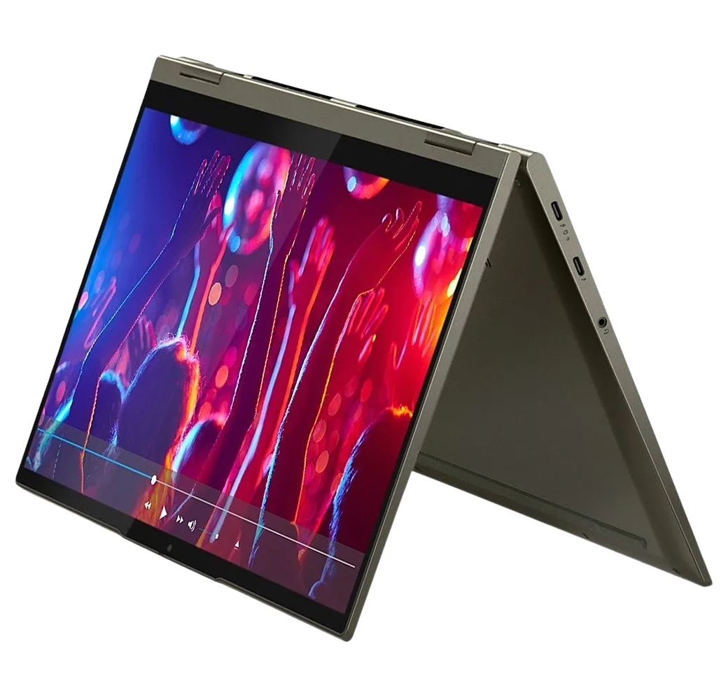 Dark Moss Lenovo Yoga 7 15.6" Laptop - Intel® Core™ i5 - 8GB - 256GB SSD.5