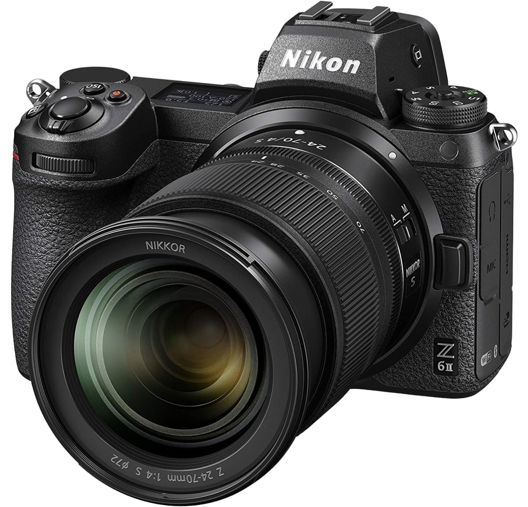 Black Nikon Z6 II + Z 24-70mm F/4 S Camera and lens kit.1
