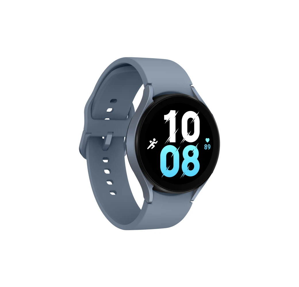 Saffier Samsung Galaxy Watch5 Smartwatch, aluminium behuizing en sportband, 44 mm.3