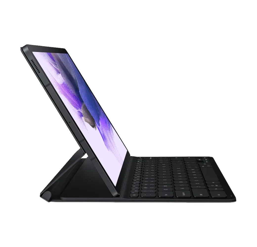 Schwarz Samsung Galaxy Tab S8+ | Tab S7+ | Tab S7 FE Book Cover Keyboard Slim - (QWERTZ).2