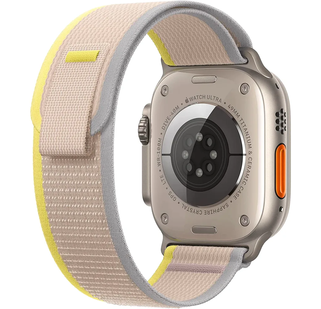 Rent Apple Watch Ultra GPS + Cellular, Silver Titanium Case and