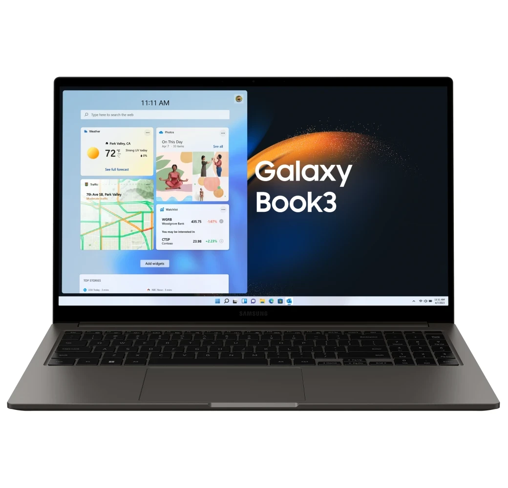 Grafito Samsung Galaxy Book 3 Portátil - Intel® Core™ i5-1335U - 8GB - 512GB SSD - Intel® Iris® Xe (SPA).3
