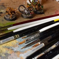How To Clean Miniature Paint Brushes