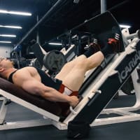 Horizontal Leg Press Standards for Men and Women (lb) - Strength Level