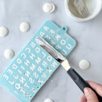 Chocolate Mold: Letters