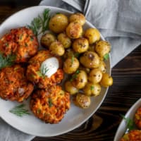 Best Crispy Roasted Mini Potatoes - so easy and crispy!!