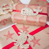 Wrapping Paper Crafts to Use Up Leftovers! - Mod Podge Rocks