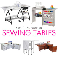 Sewing Tables and Cabinets 