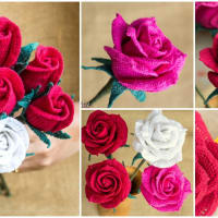 3D Flower Bouquet Free Crochet Pattern - Your Crochet