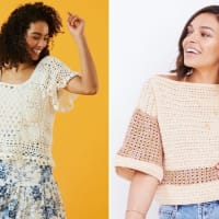 Crochet Pattern-amanda Crochet Top Pattern-women Crochet Pattern-crop Top  Pattern Beach Cover-up festival Top Boho Lace Top Sizes XS-XXL 