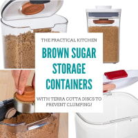  Rubbermaid Container, BPA-Free Plastic, Brilliance Pantry  Airtight Food Storage, Brown Sugar (7.8 Cup) & Container, BPA-Free Plastic,  Clear Brilliance Pantry Airtight Food Storage, Open Stock, 12 Cup :  Everything Else