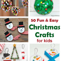 21 Easy Christmas Crafts with Construction Paper for Kids to Try