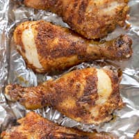 Crispy Baked BBQ Chicken Drumsticks