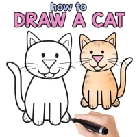 How to Draw - Step by Step Drawing For Kids and Beginners - Easy Peasy and  Fun