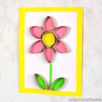 Tissue Paper Flower Craft - Easy Peasy and Fun