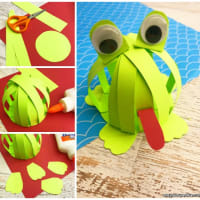 Easy DIY craft: Paper Roll Frog Craft – Easy DIY Crafts
