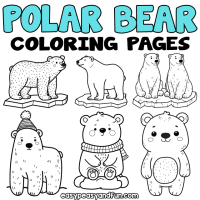 Printable Winter Coloring Pages - Lots of Free Sheets - Easy Peasy