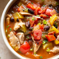 Crockpot Mexican Chicken Soup • Salt & Lavender